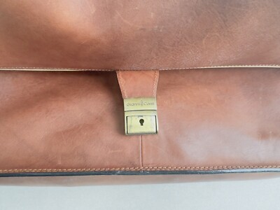 Gianni Conti Leather Briefcase