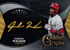 2024 Topps Five Star ICONIC JORDAN WALKER GOLDEN GRAPHS CARDINALS DIGITAL CARD