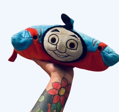 RARE 2011 Pillow Pets Peewees Thomas The Train Soft Stuffed Plush