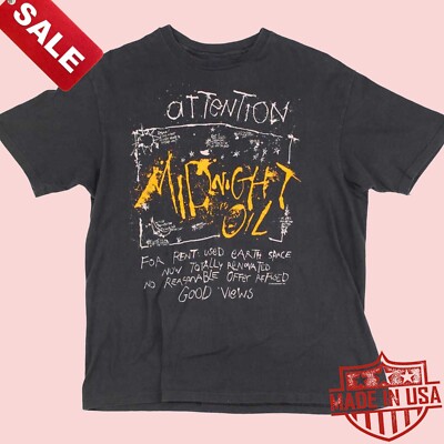 New Midnight Oil 1988 album Gift For Fans Unisex S-5XL Shirt