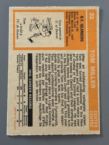 1972-73 NHL O Pee Chee OPC Hockey Cards # 1 - 110 Buy Single Cards - Picture 85 of 269
