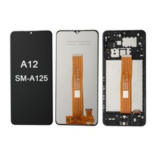 For Samsung Galaxy A12 LCD Display Touch Screen Replacement Digitizer Assembly