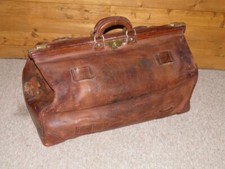 Antique Scots V.Large BagHide Leather Sport Cricket Travel Gladstone Holdall Bag