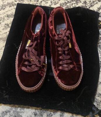 Puma Creeper Velvet Rihanna Fenty Royal Purple size