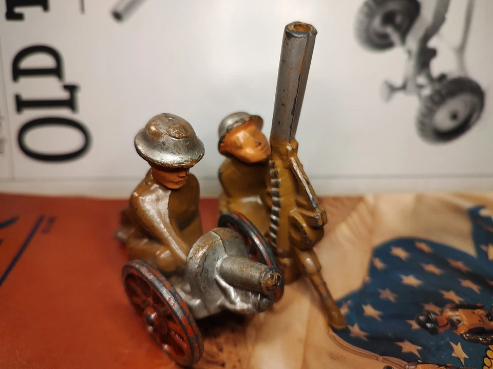 Manoil Anti- tank & Aircraft Toy Soldiers - Image 3 of 3