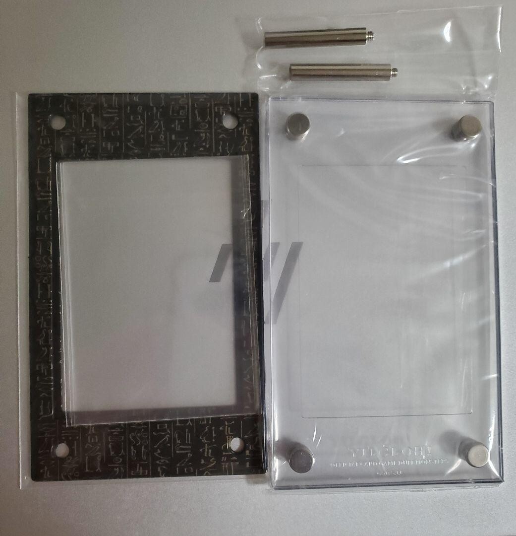 Yugioh Yu-Gi-Oh Card Sleeves PRISMATIC GOD Box Card Display Case Holder NEW