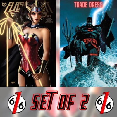    FLASHPOINT BEYOND #1 SET SZERDY 616 Variant & GERADS Main Wonder Woman