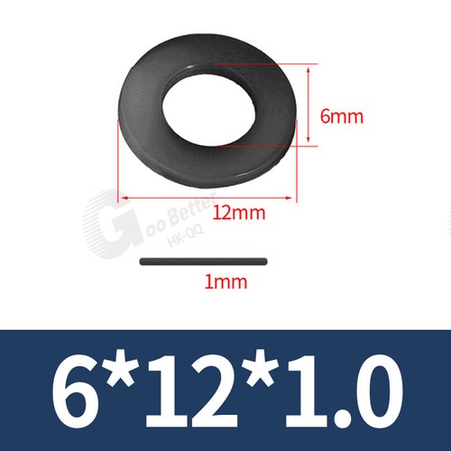 Unterlegscheiben DIN 125 Kunststoff Polyamid PVC M2 - M24 Beilagescheibe ISO7089 - Bild 51 von 121