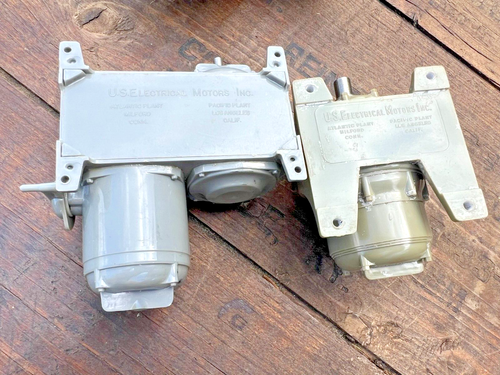 Vintage Salesman Sample U.S. Varidrive Salesman Sample Motors 3 pc lot - Picture 4 of 8