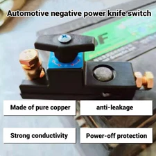 Car Battery Disconnect Isolator Cut Off Switch 12V Battery Terminal Anti-leakage