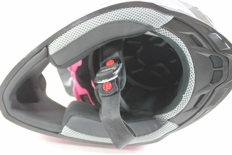 CASCO TODOTERRENO FULMER RACING ATV MX MOTOCROSS ROSA ECE 22-05 Talla Grande 59-60 cm Foto 4 de 4