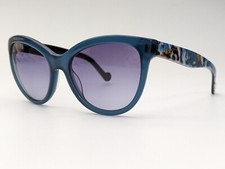 Liu Jo LJ629S 425 Cat Eye Oversize Sunglasses: Blue Frame 54-18-135 Excellent 