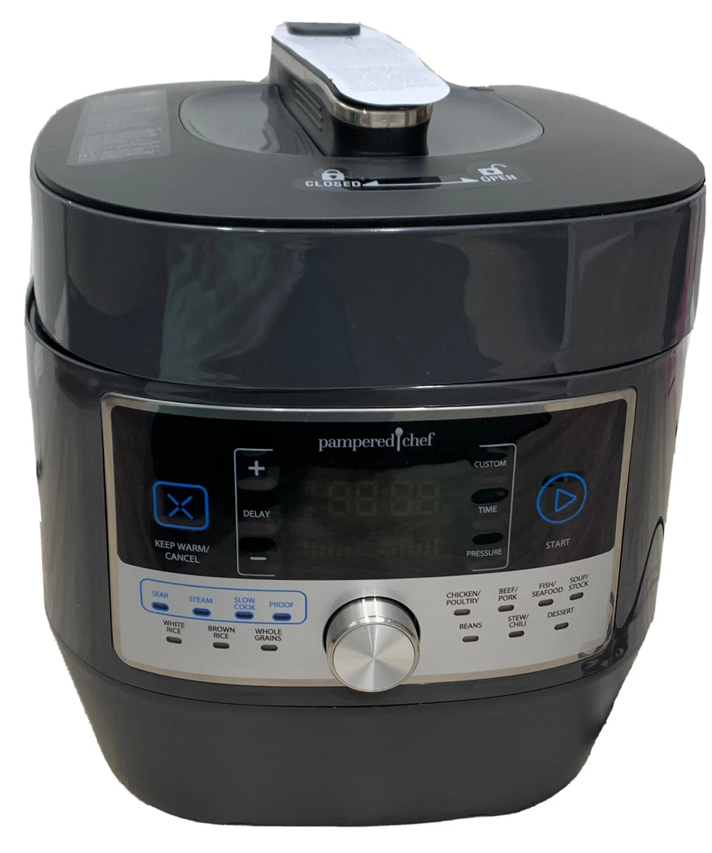 Pampered Chef Pressure Cooker Ceramic Pot