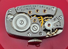 VINTAGE~ELGIN~17J USA WATCH MOVEMENT