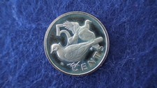 British Virgin Islands 5 , 10  and 25 cent 1973 Matte Proof Zenaida Doves
