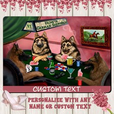 German Shepherd Dog Floor Mat Personalized Anti-Slip Pet Door Mat Indoor NWT