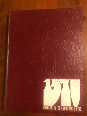 1970 Yearbook University of Evansville IN Aces Basketball - DON BUSE NBA, ABA 