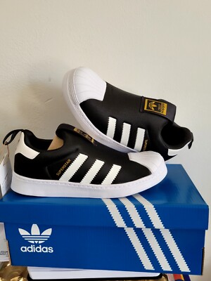 Kleinkind Jungen Mädchen Adidas Superstar 360 Slipper Turnschuhe Junior