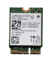 New DELL LATITUDE 5530 LAPTOP WIRELESS WIFI CARD G83J7 0G83J7 W15