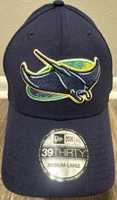 2023 Tampa Bay Rays New Era 39THIRTY MLB Ray Logo Stretch Flex Cap Hat