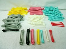 PERM RODS--Swing Arm Style---Assorted colors--sizes--128 Pieces--Vintage