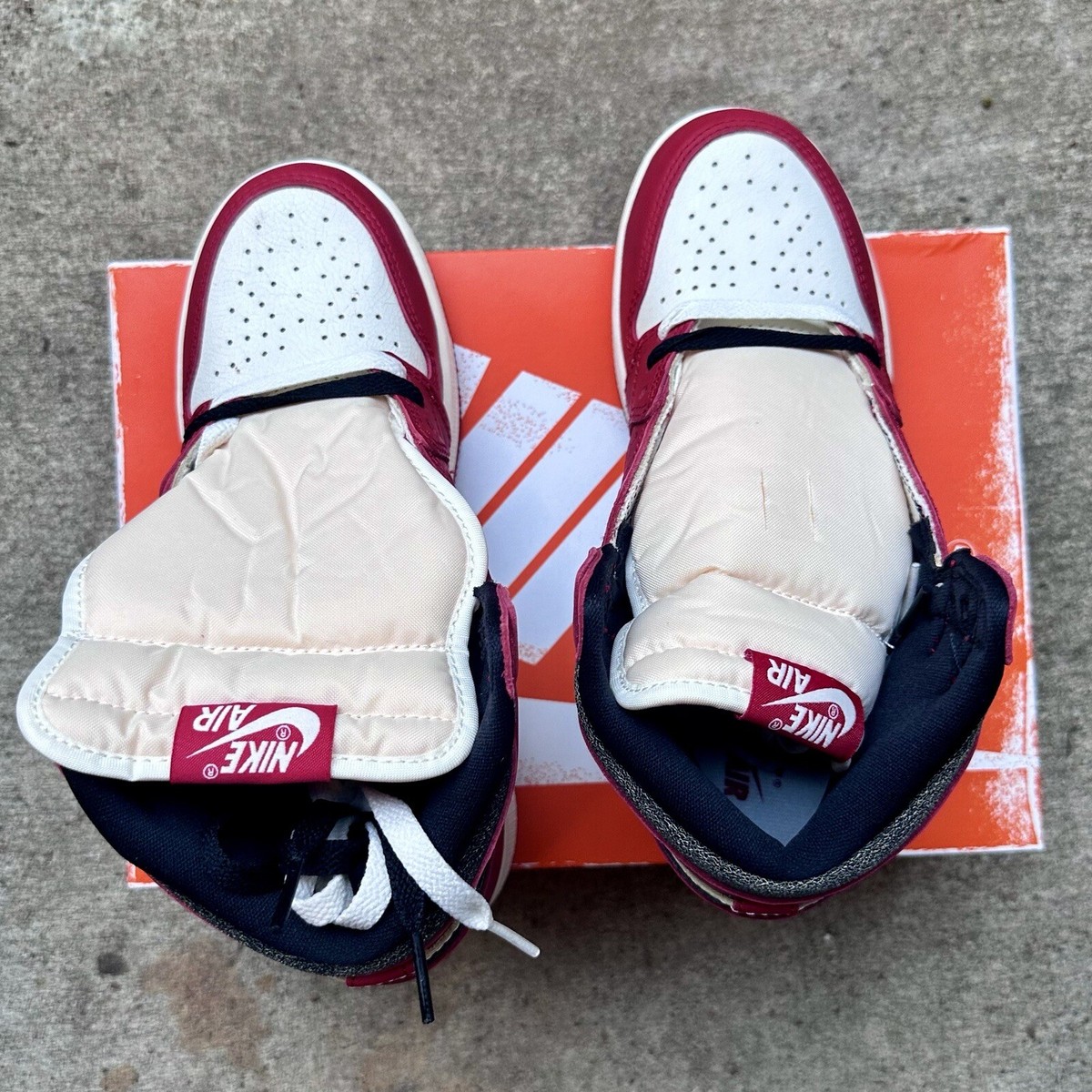 Jordan 1 Retro High OG Lost and Found Chicago GS FD1437-612 size 4
