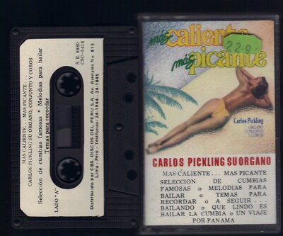 Carlos Pickling Su Organo Mas Caliente Mas Picante Cumbias Fam. MC Kassette 105
