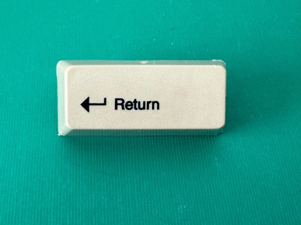 Enter / Field Exit / Return Key Cap IBM Model M KeyCap Keyboard Pebble Unicomp - Image 4 of 4