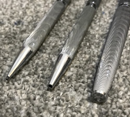 WATERMAN CF MOIRE TRIO FOUNTAIN PEN SET. - Foto 3 di 9