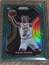 2020-21 Panini Prizm Green Isaac Okoro #298 Rookie RC