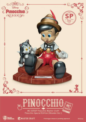 Beast Kingdom Disney Pinocchio Wooden SP Collectible Figure (27cm