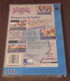 Shining Force - Sega CD System - Tested & Working Fair Box Complete with Map