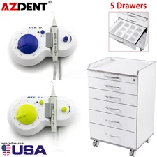 Woodpecker Dental DTE D1 Ultrasonic Scaler Handpiece Satelec / Storage Cabinet