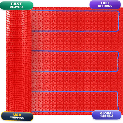 Maxkosko Heated Floor Uncoupling Membrane For Floor Heating Cable Installation