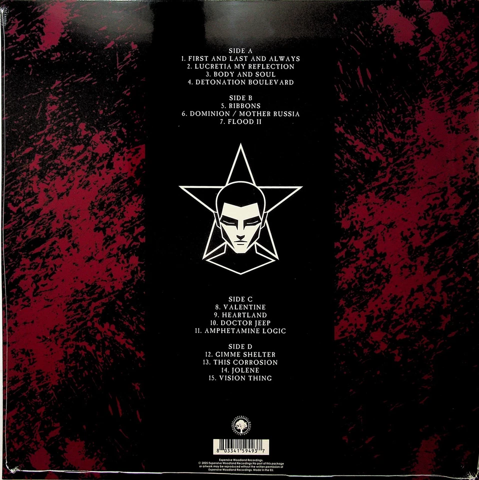The Sisters Of Mercy- First And Last & Always In London 1990 Live 2-LP NEW Vinyl - Image 3 of 3