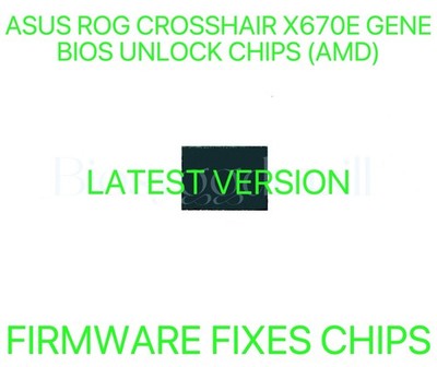 ASUS ROG CROSSHAIR X670E GENE, NO PASSWORD FIRMWARE BIOS CHIP LATEST VERSION