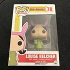 Funko Pop Animation Series Bob's Burger Louise Belcher Vinyl Figure #78 Box Dmg