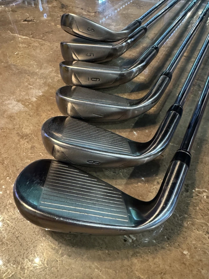 Callaway Big Bertha 2017 OS iron Set (5,6,7,8,9,and SW) Speedstep 80R shafts VGC - Image 3 of 4