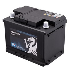 Starter Battery 027 60Ah 540A CCA 12V T1 L2 Fits Audi A1 City Carver 25 TFSI