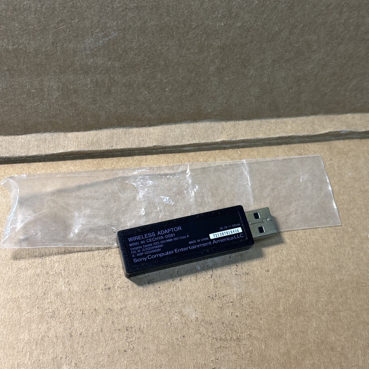 Genuine Sony Wireless Adaptor CECHYA-0081 USB Adapter Dongle for