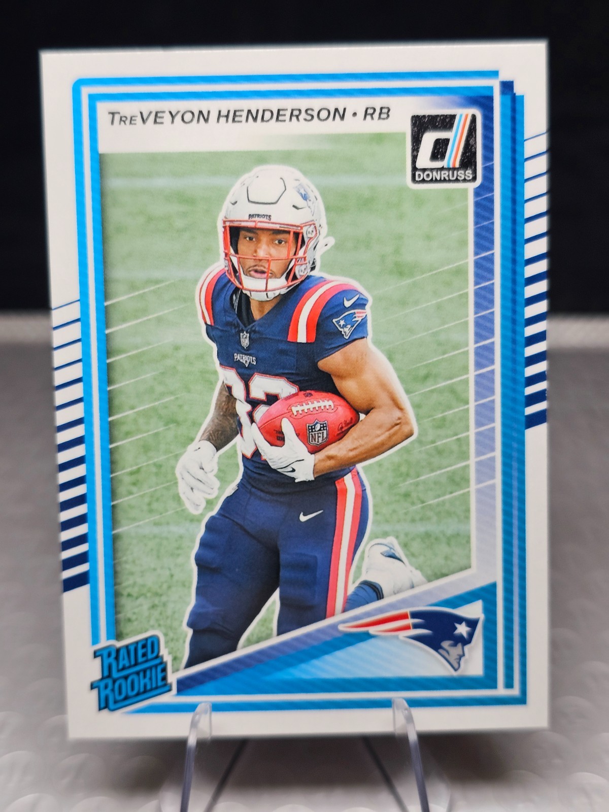 2025 Panini Donruss - Rated Rookie TreVeyon Henderson #332 (RC) [gls0681]
