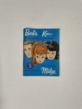 Vintage 1962 Barbie Mini Fashion Catalogue (dark blue) 