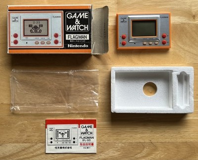 Nintendo Game & Watch - Flagman (FL-02) - Originalverpackt mit passenden Seriennummern