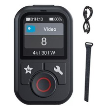 1 For GoPro Hero 13/12/11/10/9 Bluetooth Remote Control W/1.4 HD Color Screen