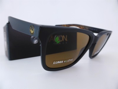 Dragon BAILE LL Sunglasses - Matte Black Lynxx - Brown Luma Lens - Made in Italy