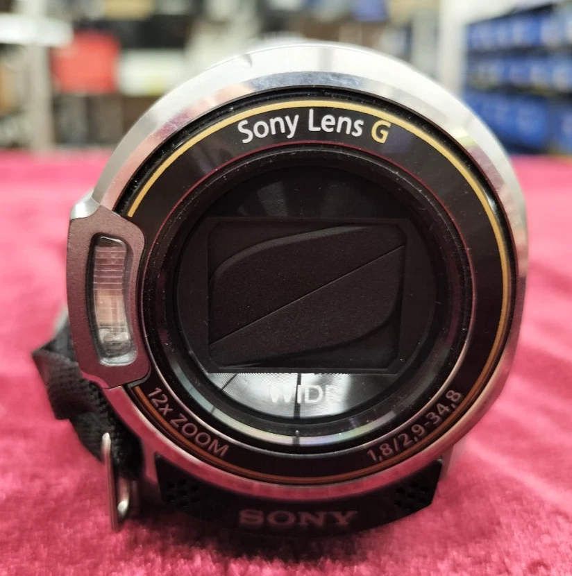 SONY HDR-CX370V Handycam Digital HD Video Camera Recorder 64GB Silver Used Japan - Image 4 of 4