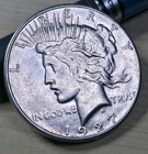1927 S Peace Dollar Semi KEY Date
