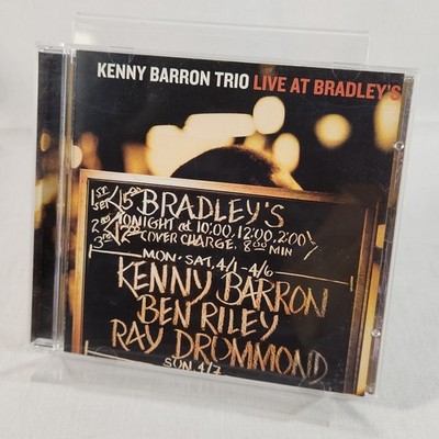 KENNY BARRON Trio - Live At Bradley's (CD 2001 Live) Bop Post Bop Jazz Disc EUC