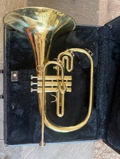 Blessing brand Marching French horn with mouthpiece. Made in USA