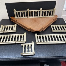 Sylvanian Families Roof & Railings9 Piece Set . Regency hotel VGC.